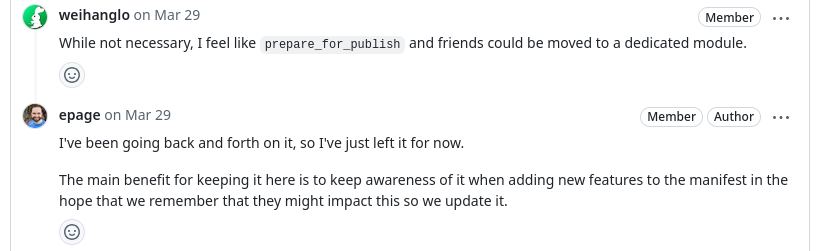 feedback is not absolute, feel free to discuss it