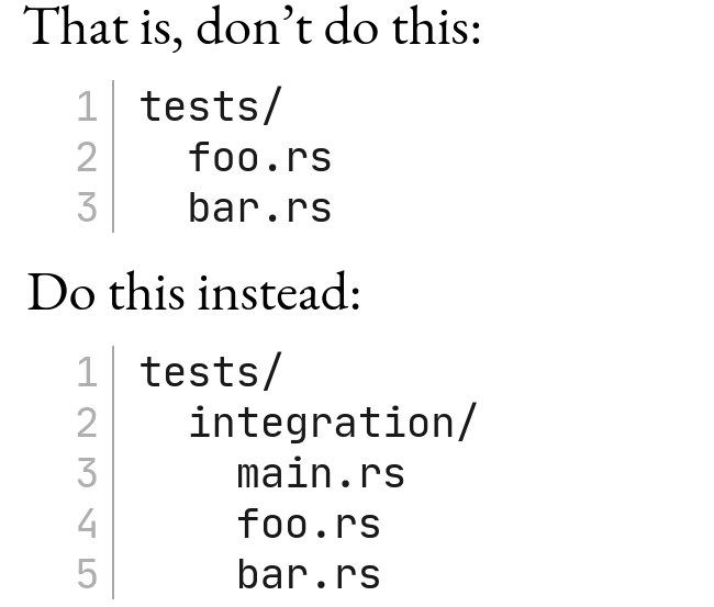 tip: merge itests